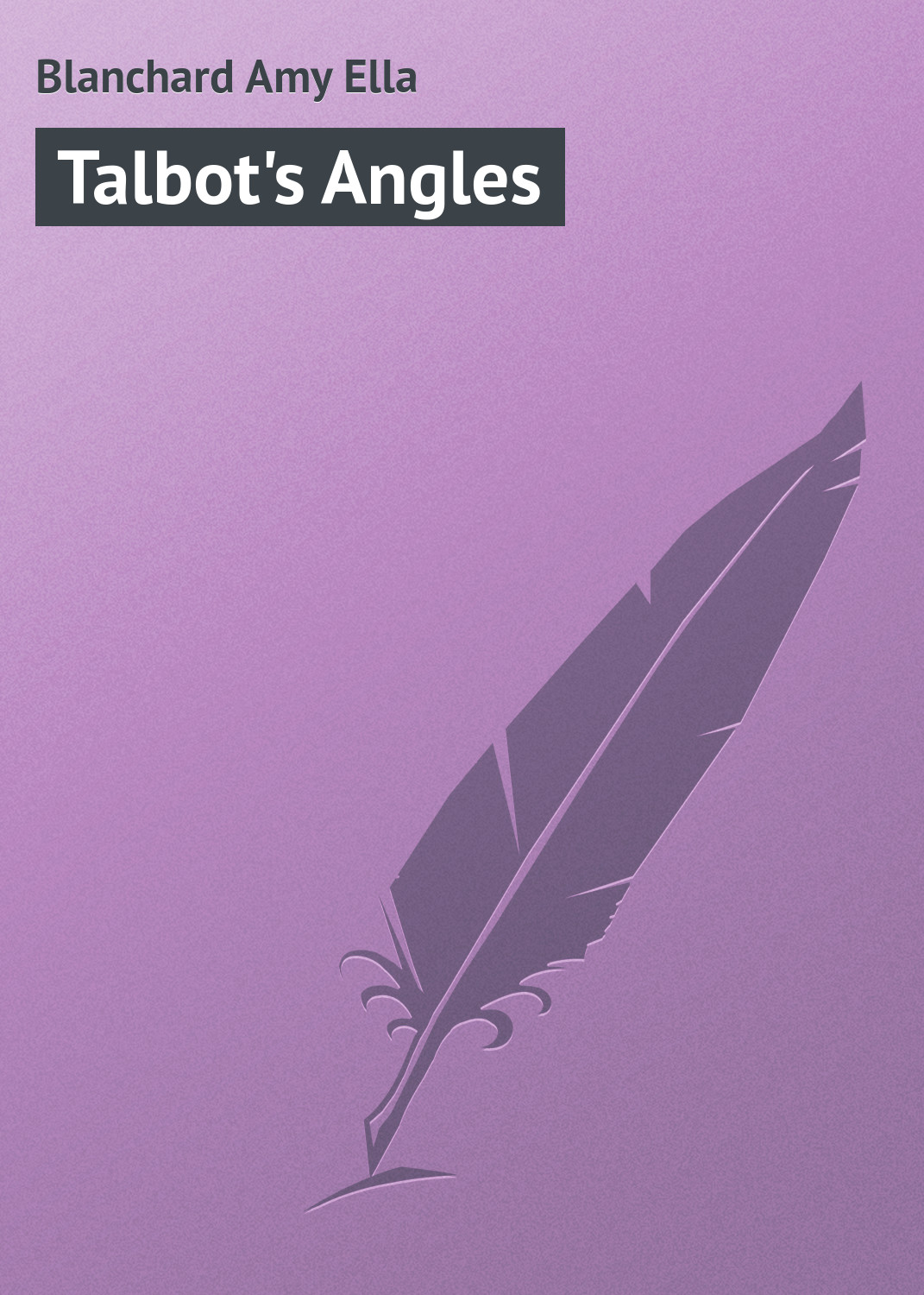 Talbot\'s Angles