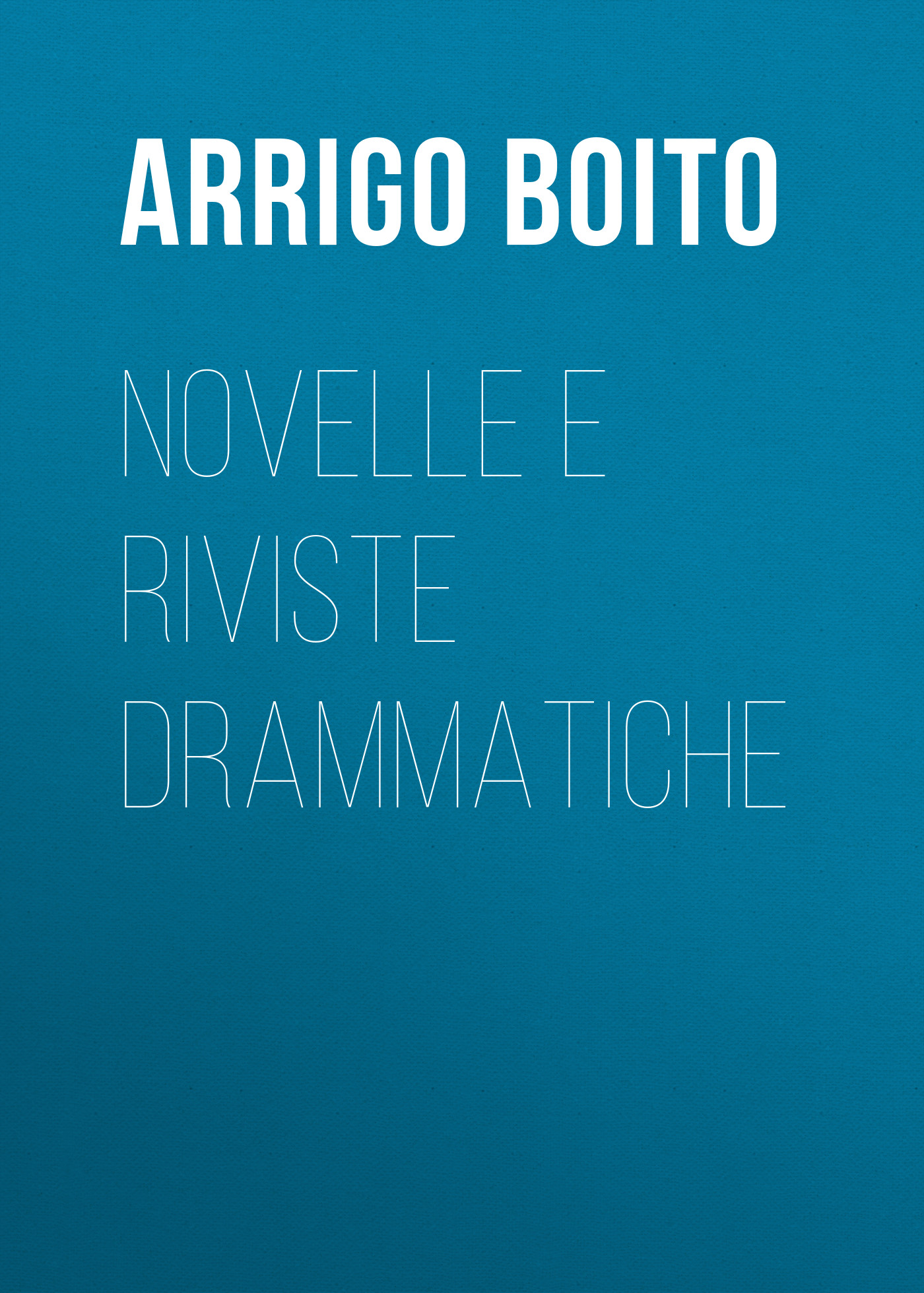 Novelle e riviste drammatiche