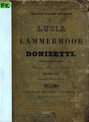 Lucia di Lammermoor de G. Donizetti